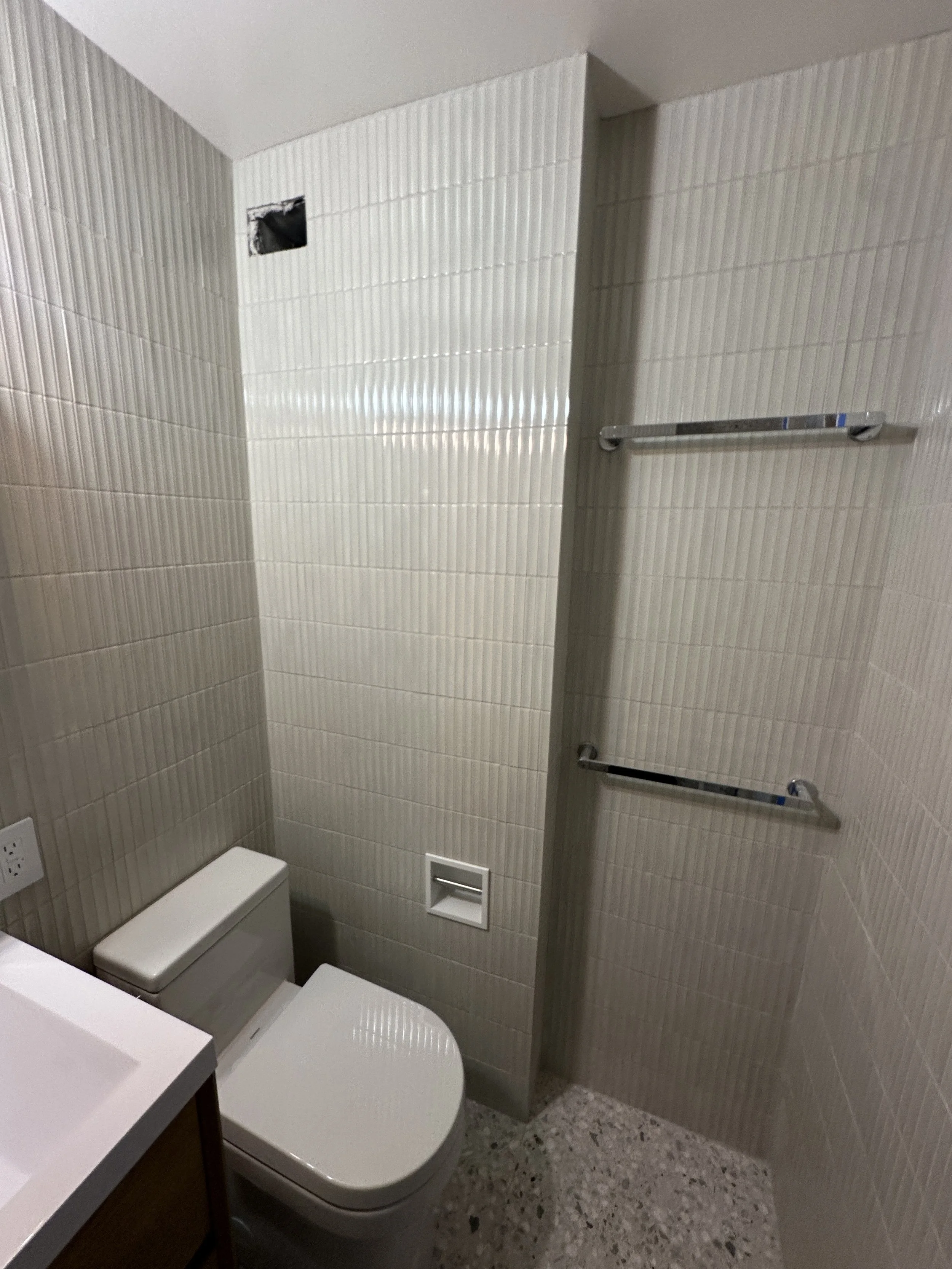 Mint bathroom renovation — bathroom gallery 43