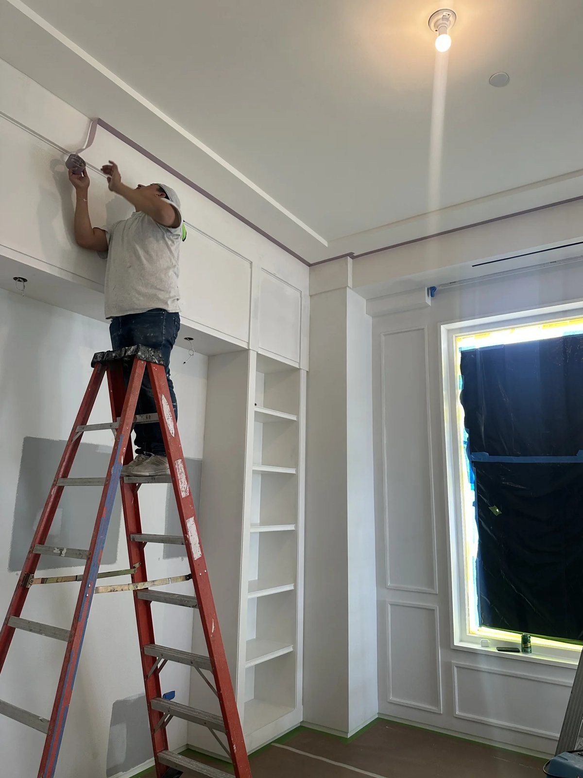 Mint interior painting work — painting gallery 09