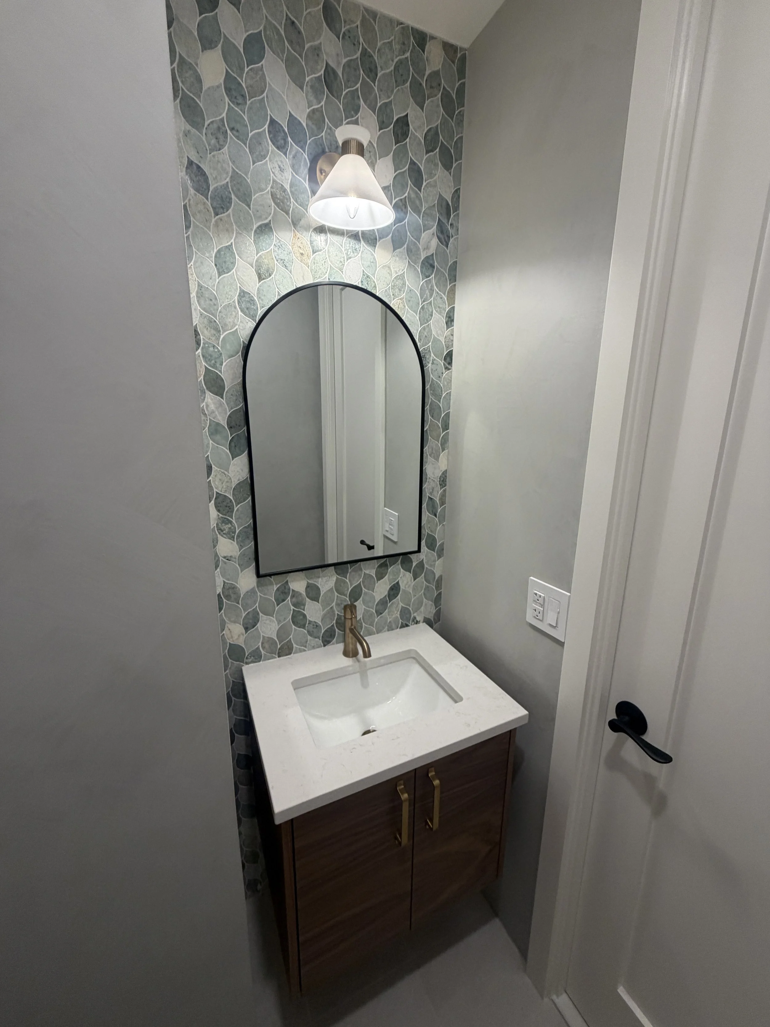 Mint bathroom renovation — bathroom gallery 57