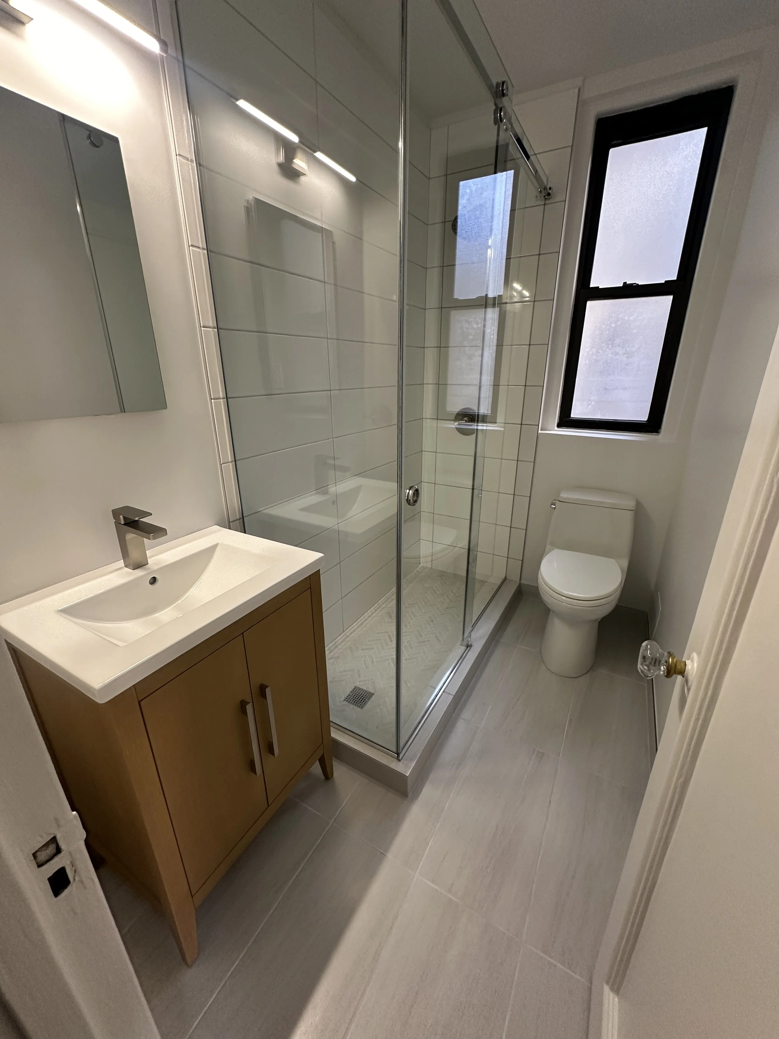 Mint bathroom renovation — bathroom gallery 40