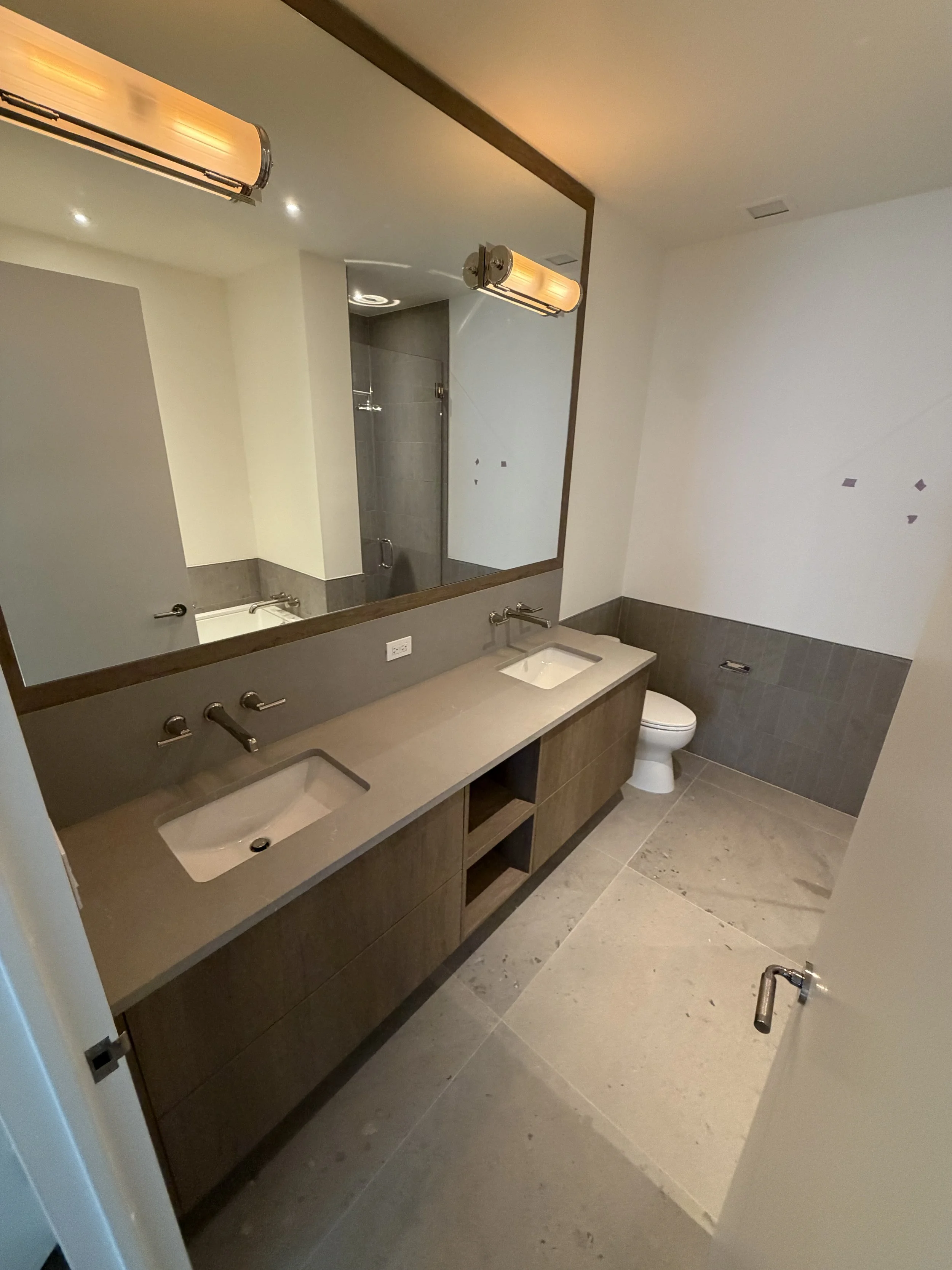 Mint bathroom renovation — bathroom gallery 23