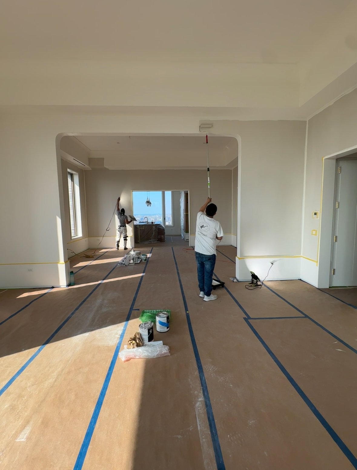 Mint interior painting work — painting gallery 55