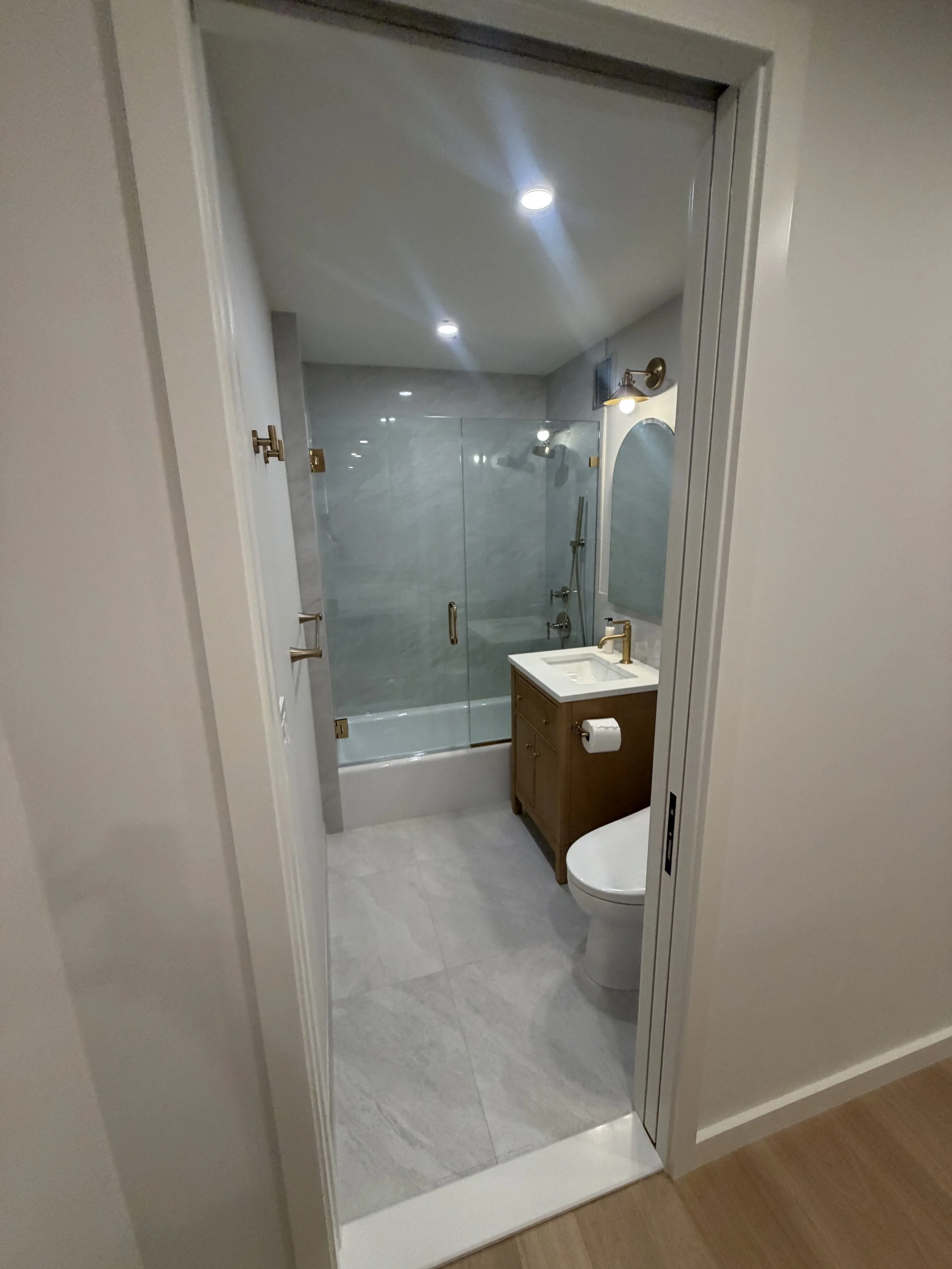 Mint bathroom renovation — bathroom gallery 67