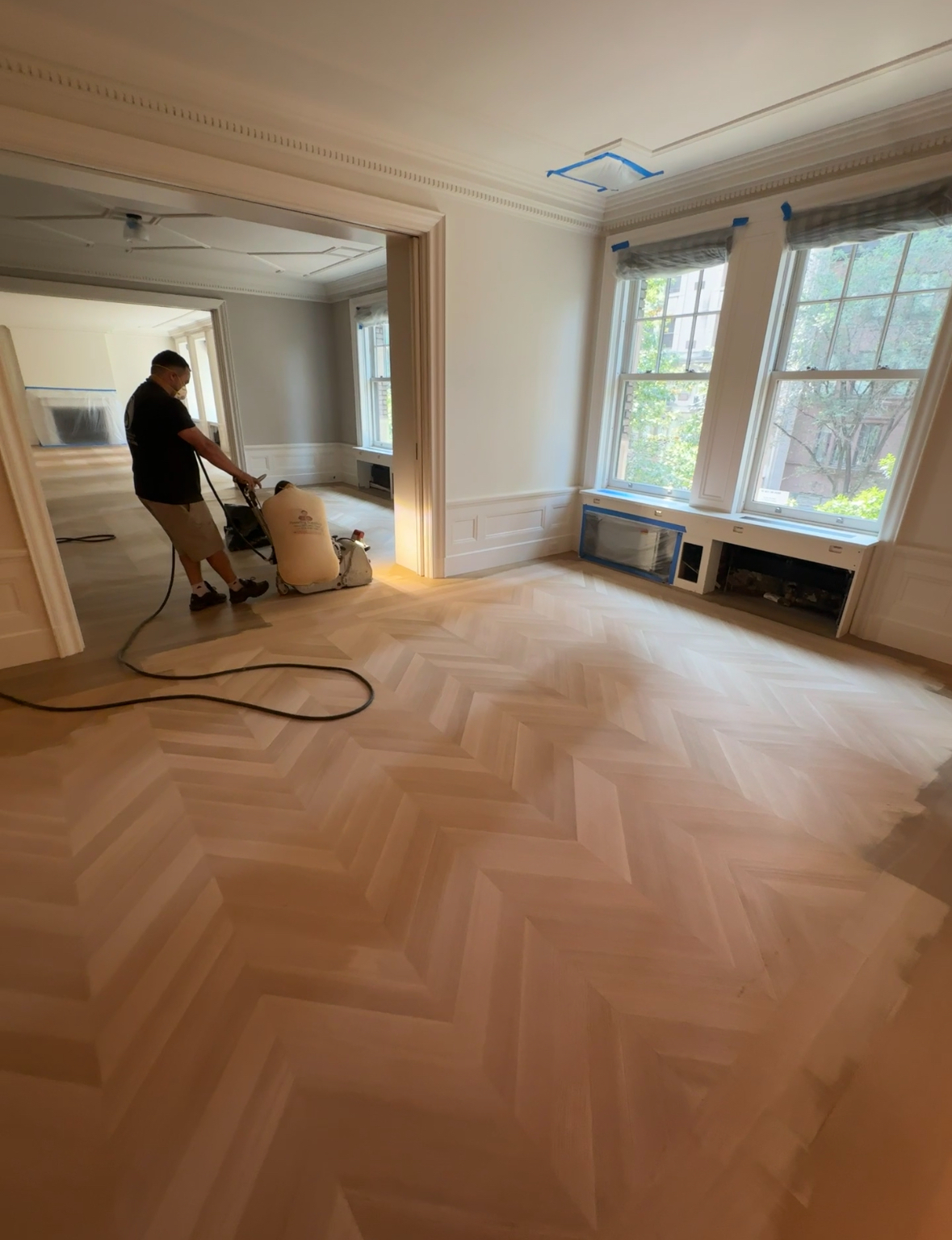 Mint floor refinishing work — floor refinishing 06