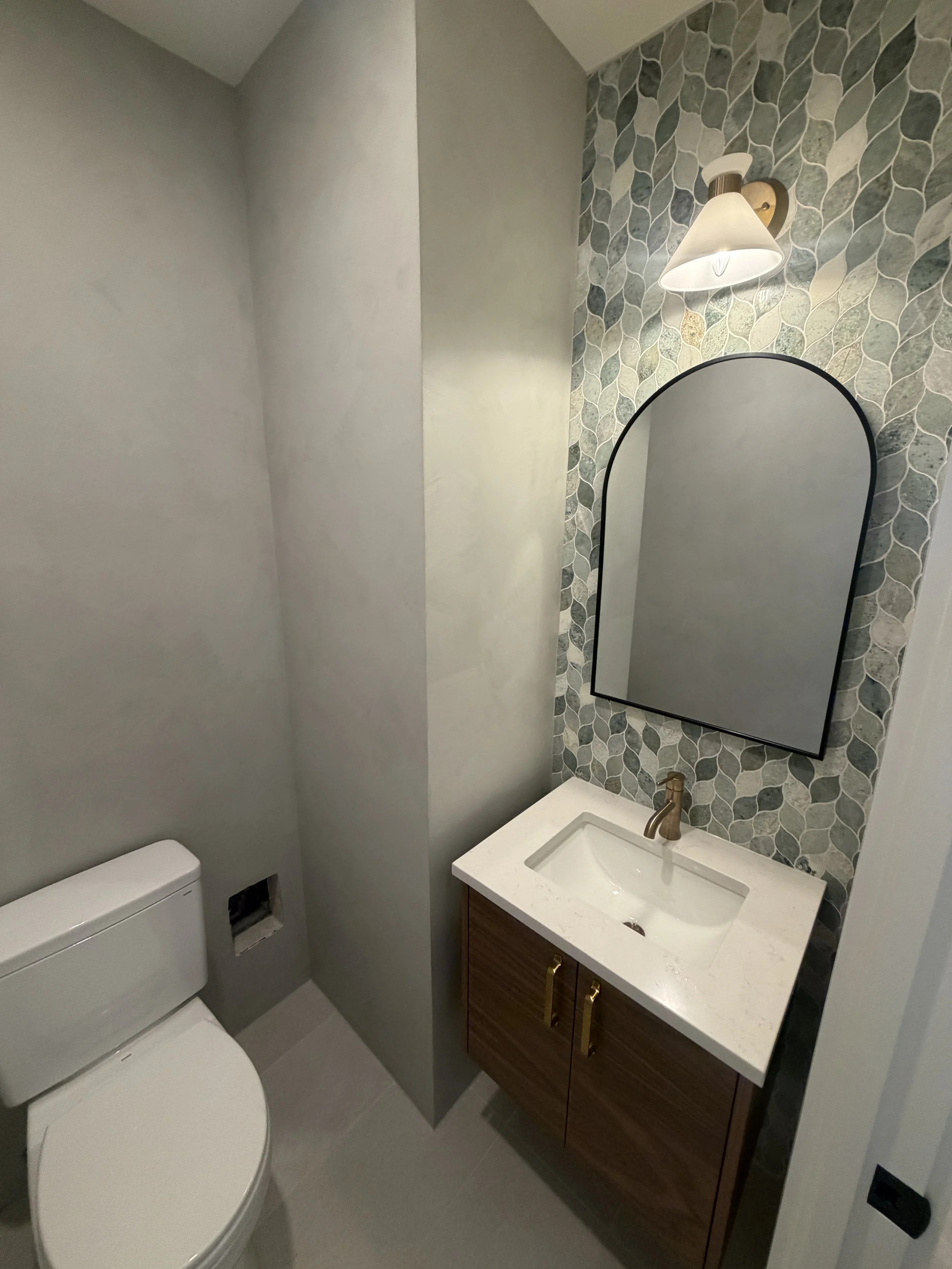 Mint bathroom renovation — bathroom gallery 56