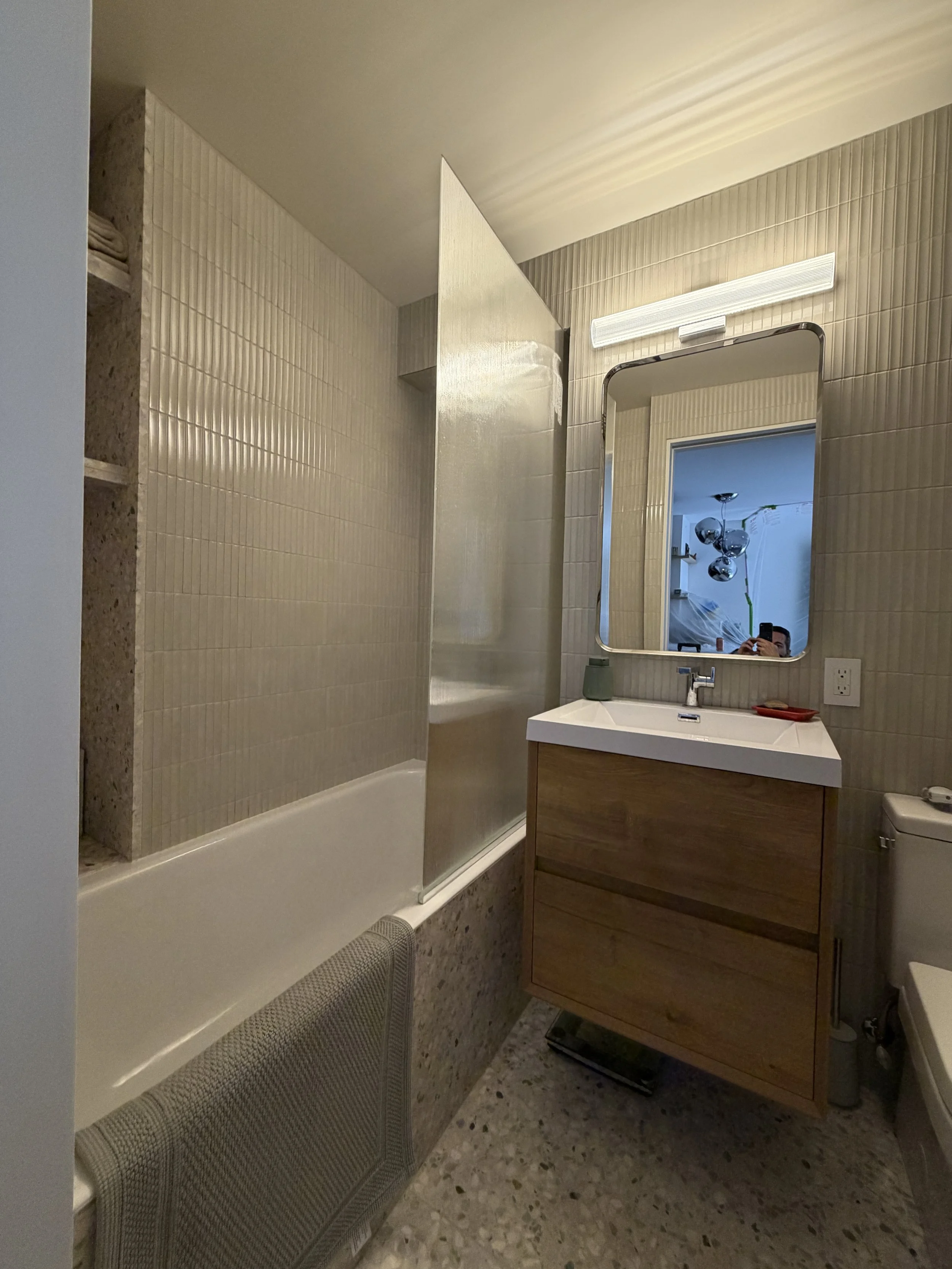 Mint bathroom renovation — bathroom gallery 44