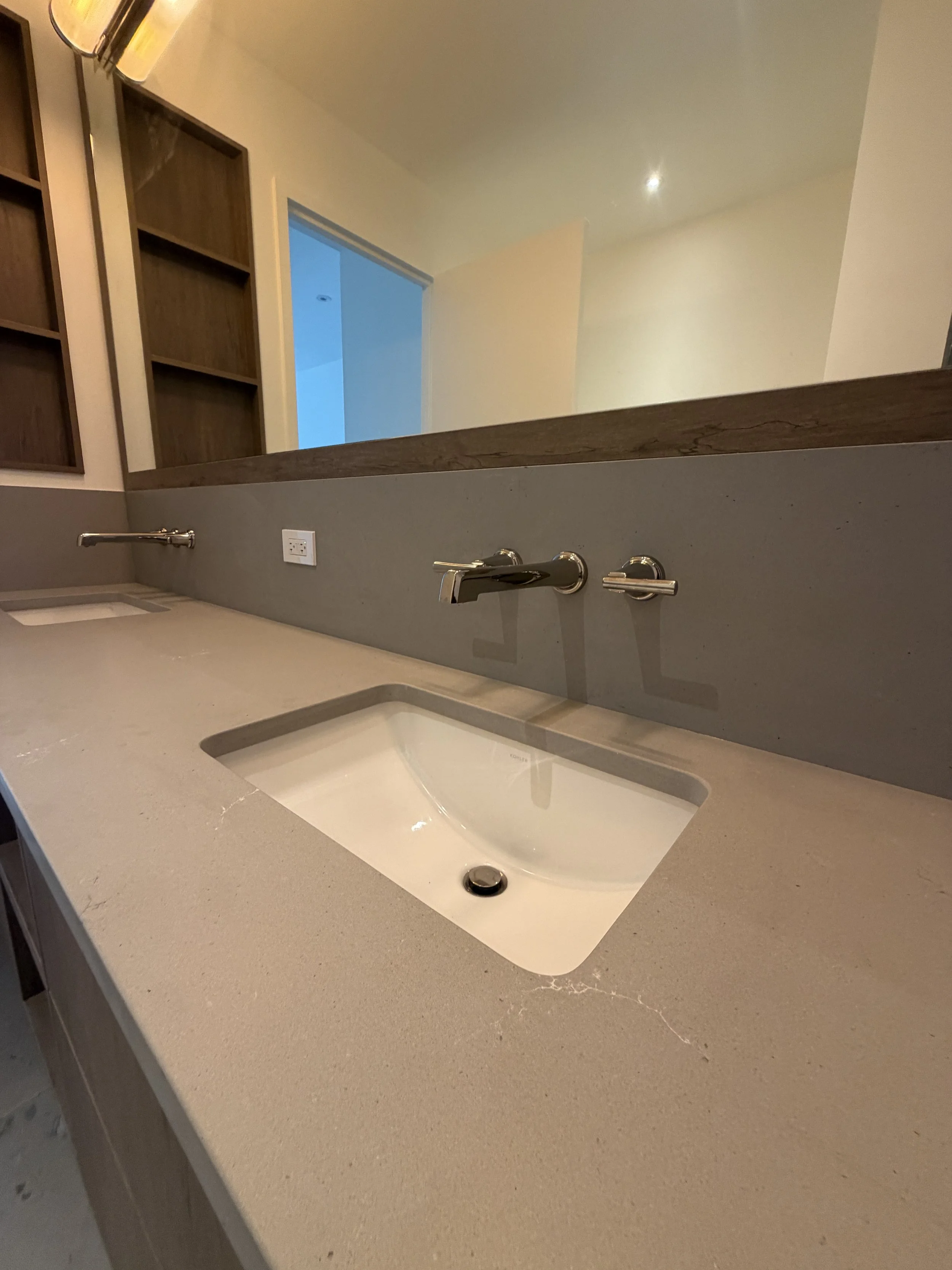 Mint bathroom renovation — bathroom gallery 29