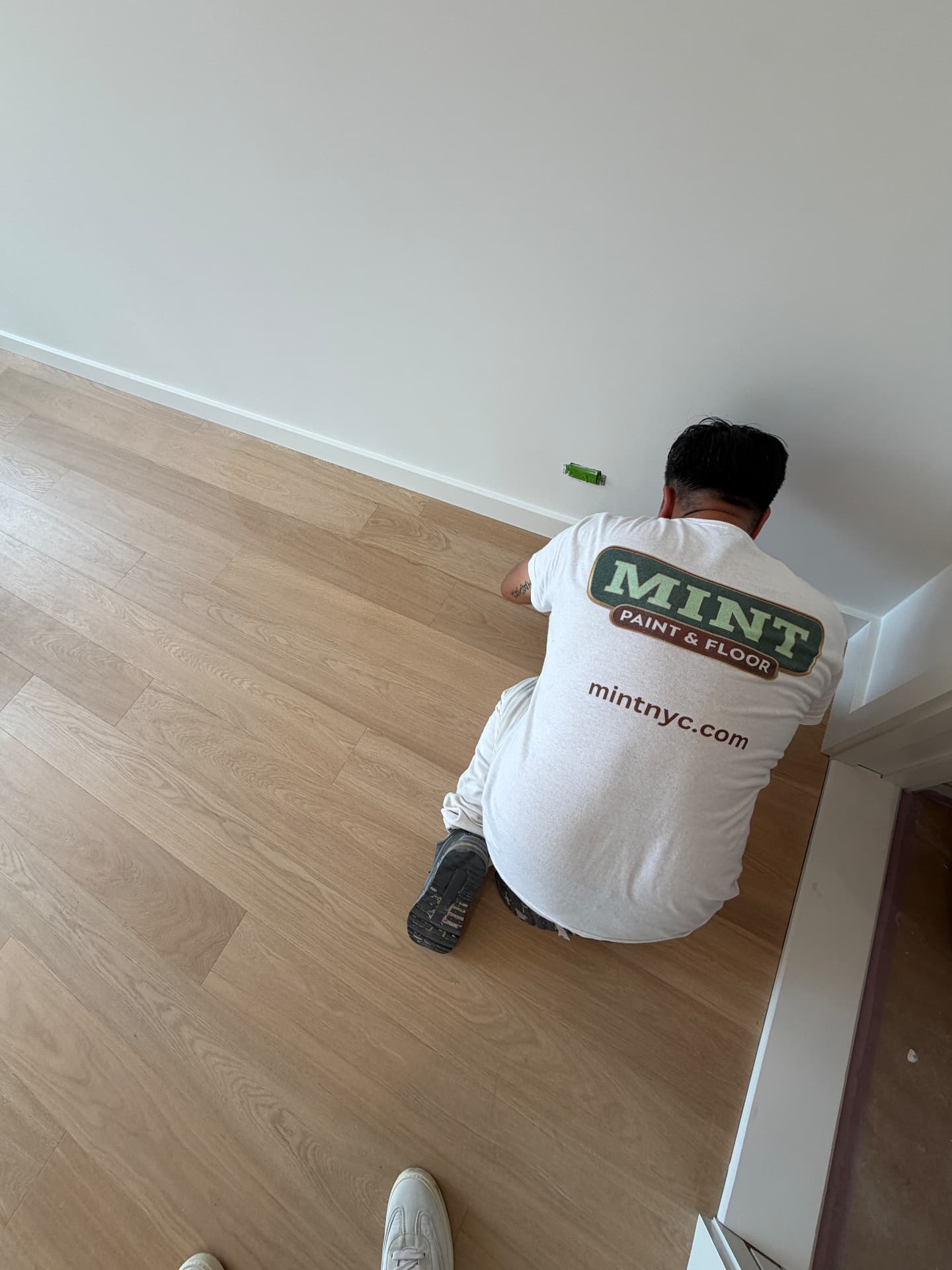 Mint hardwood flooring installation — flooring gallery 24