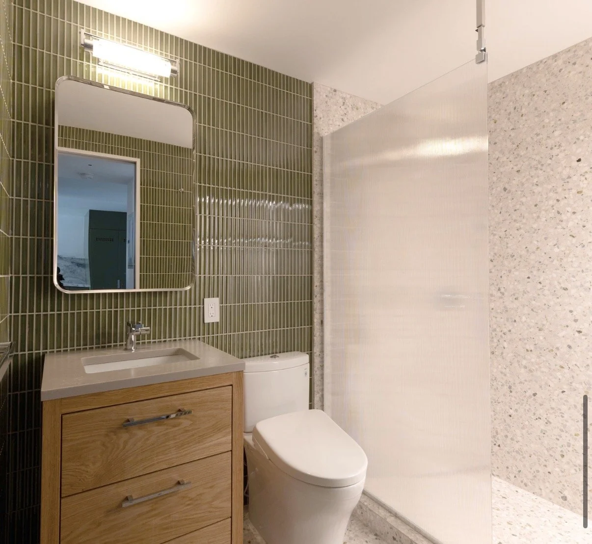 Mint bathroom renovation — bathroom gallery 36