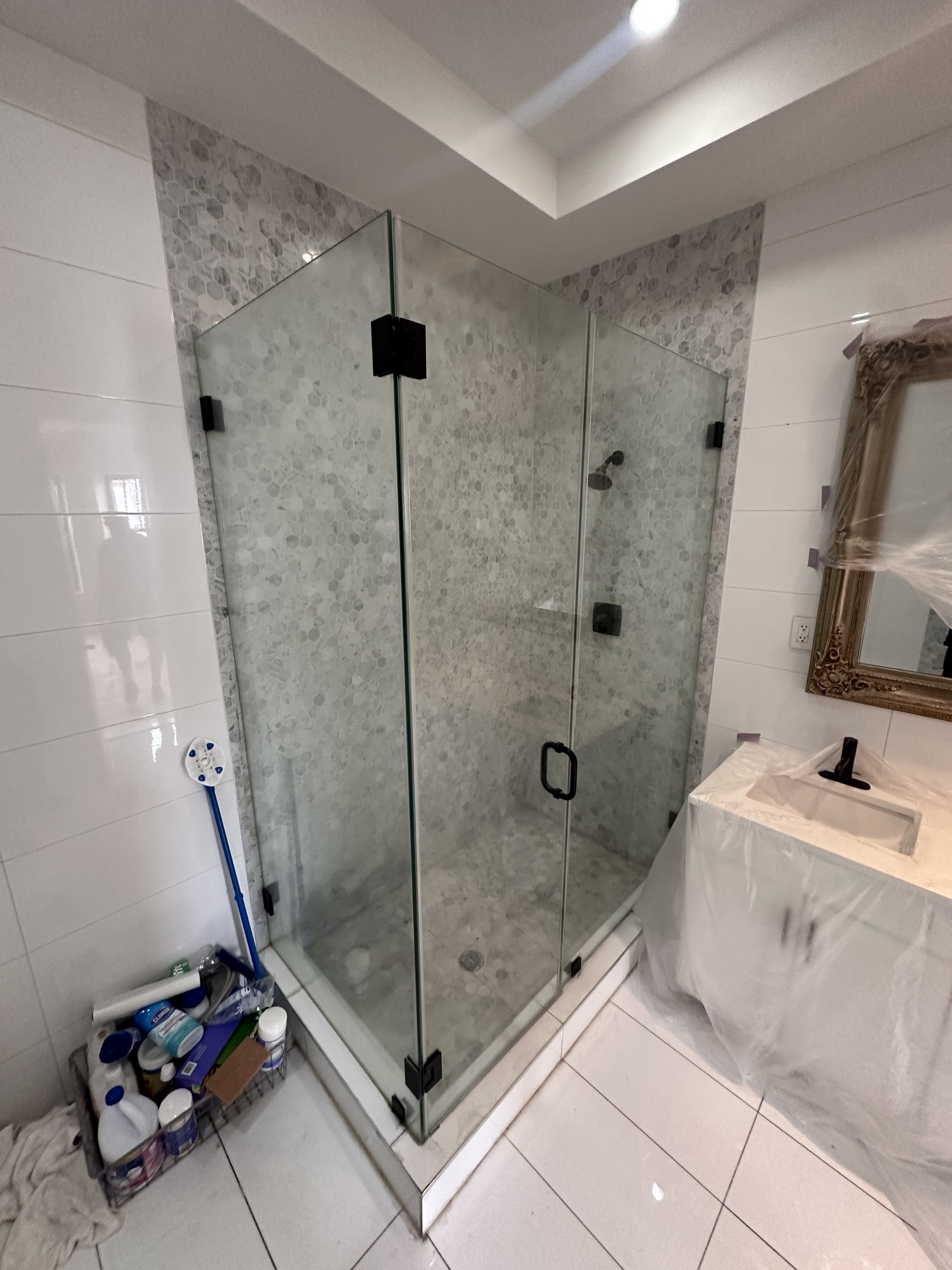 Mint bathroom renovation — bathroom gallery 48