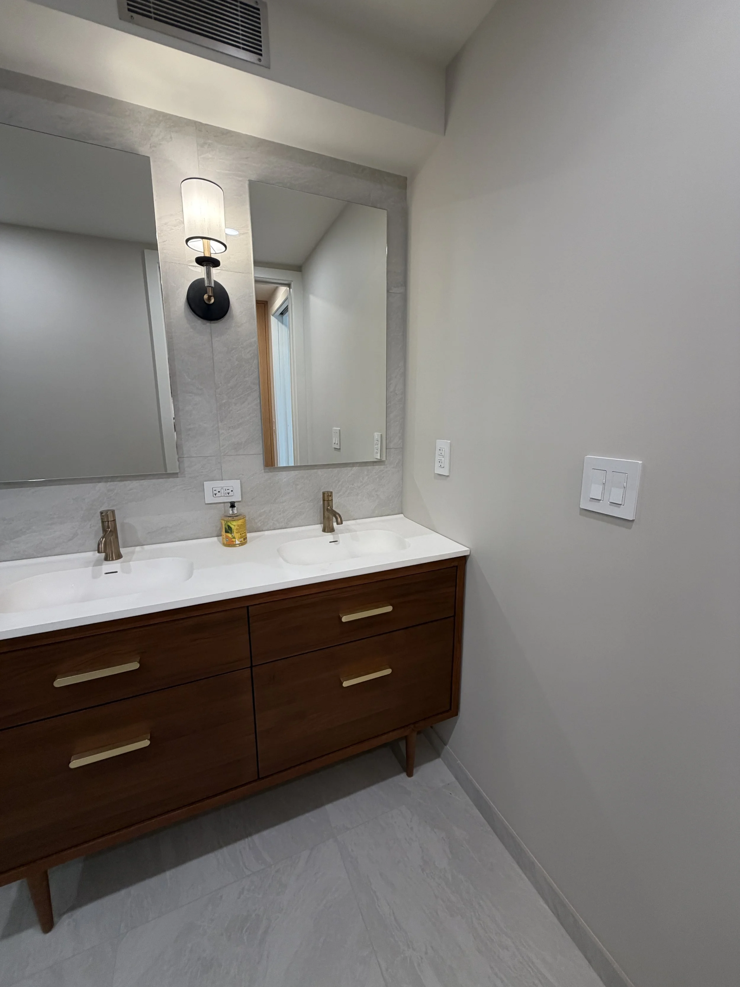Mint bathroom renovation — bathroom gallery 61