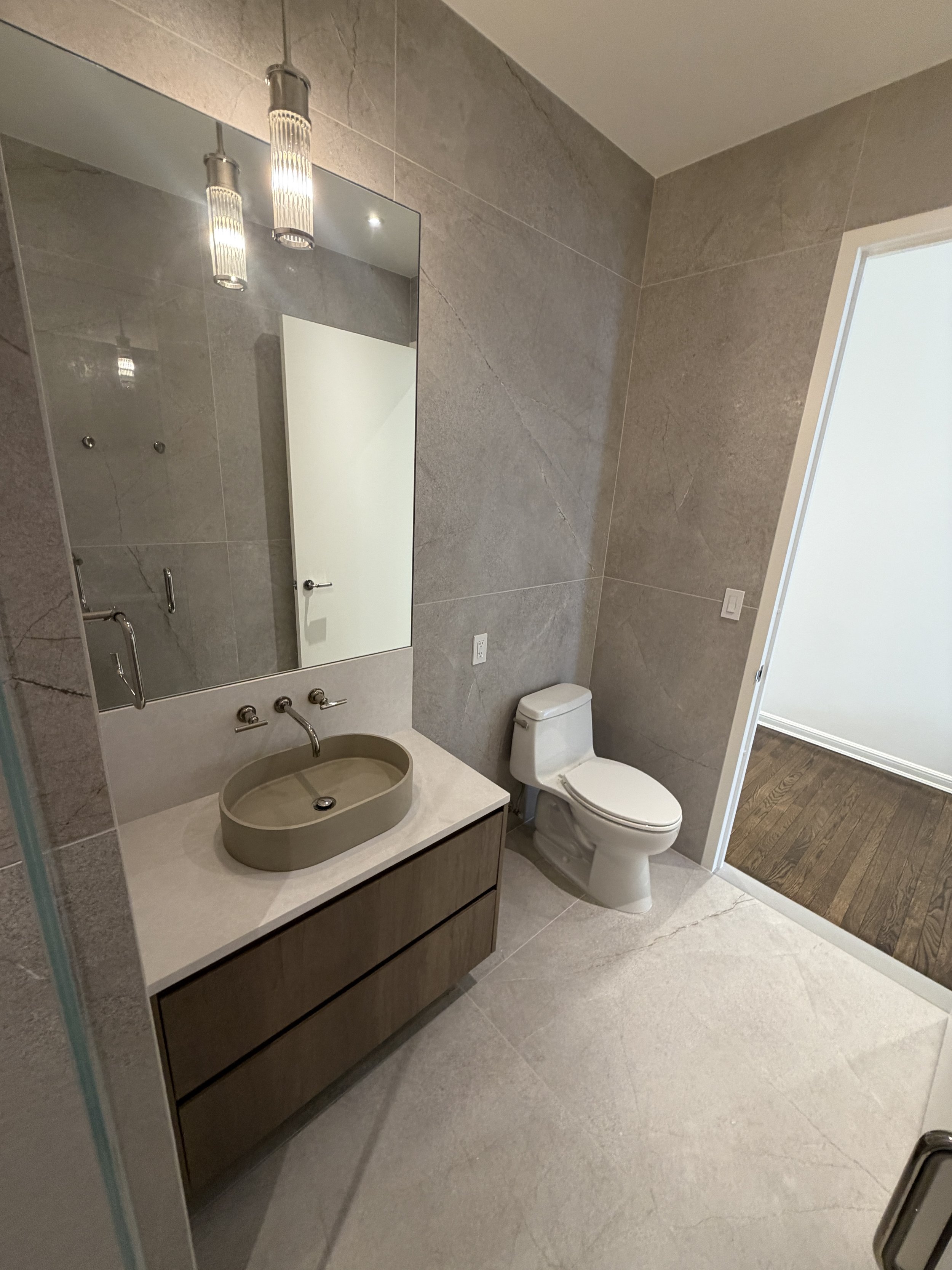 Mint bathroom renovation — bathroom gallery 32