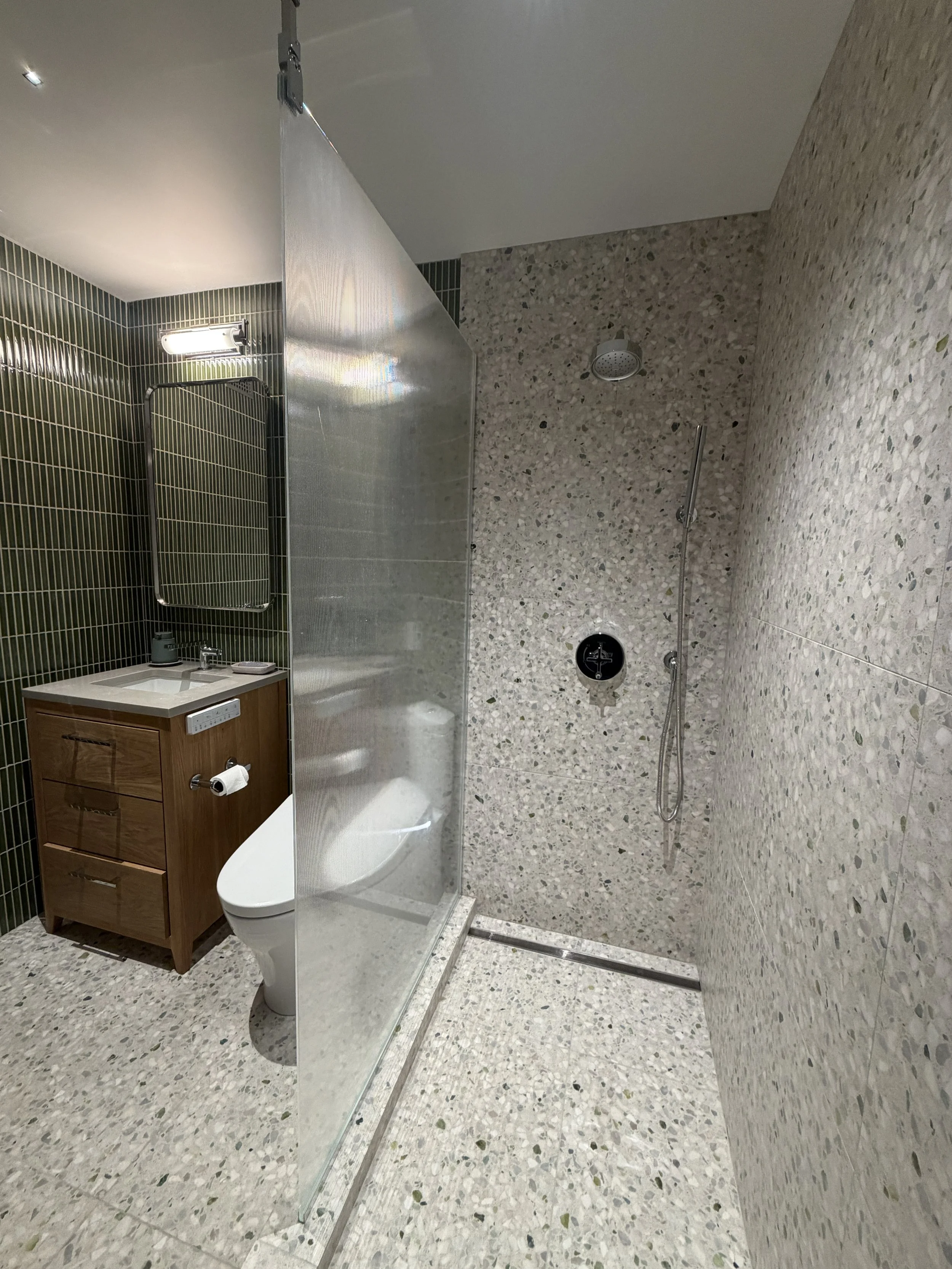 Mint bathroom renovation — bathroom gallery 38