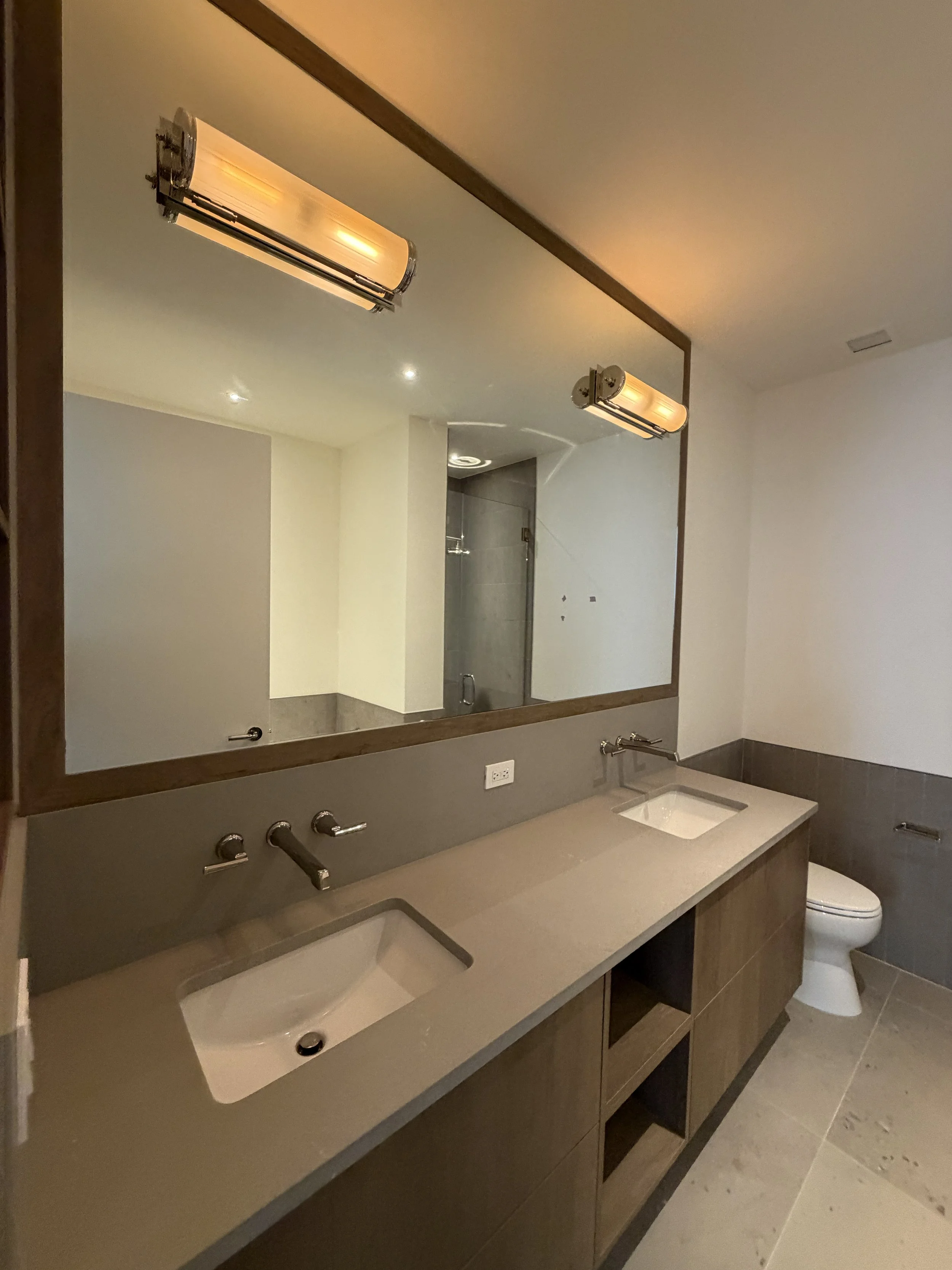 Mint bathroom renovation — bathroom gallery 24