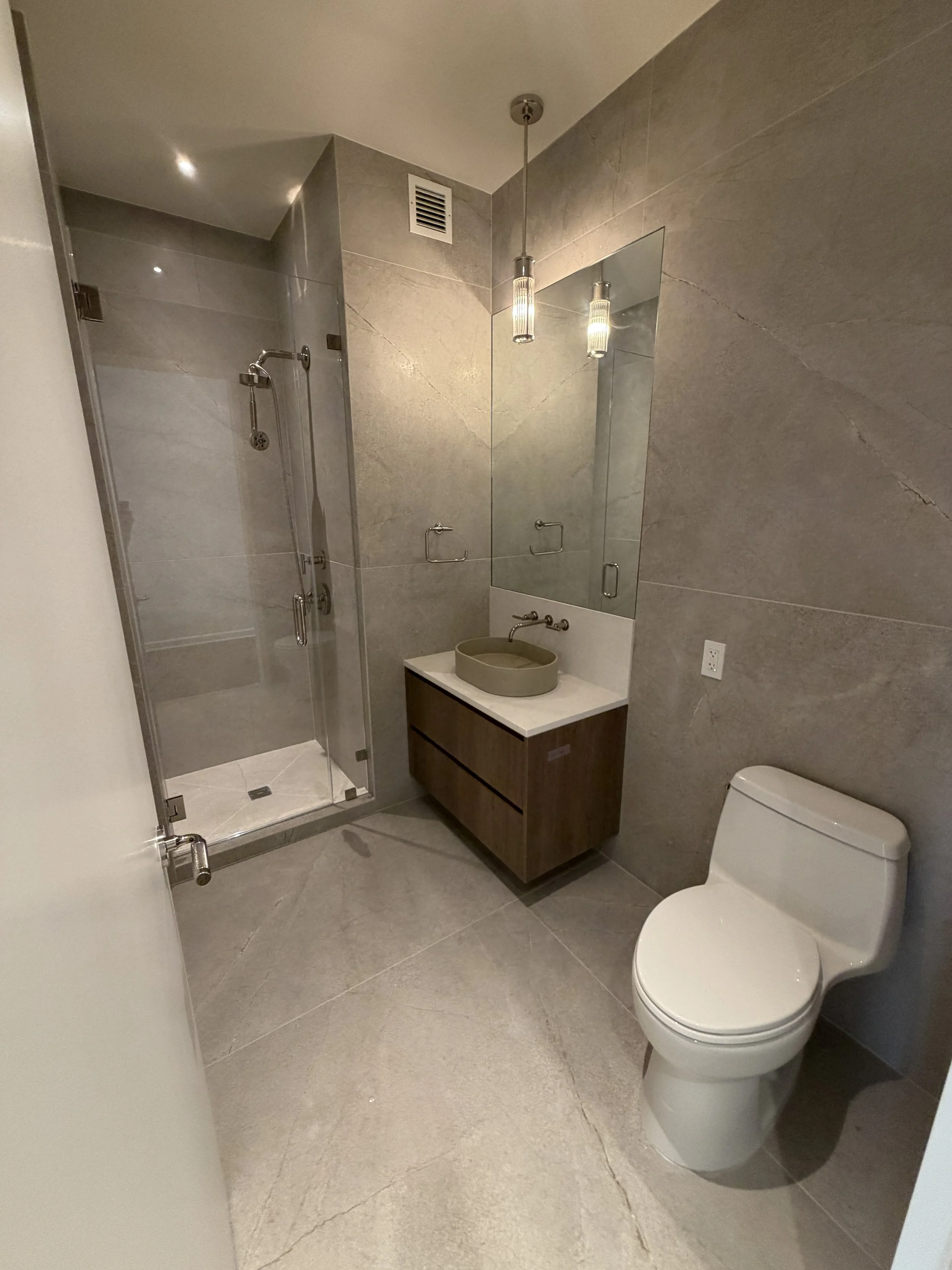 Mint bathroom renovation — bathroom gallery 31