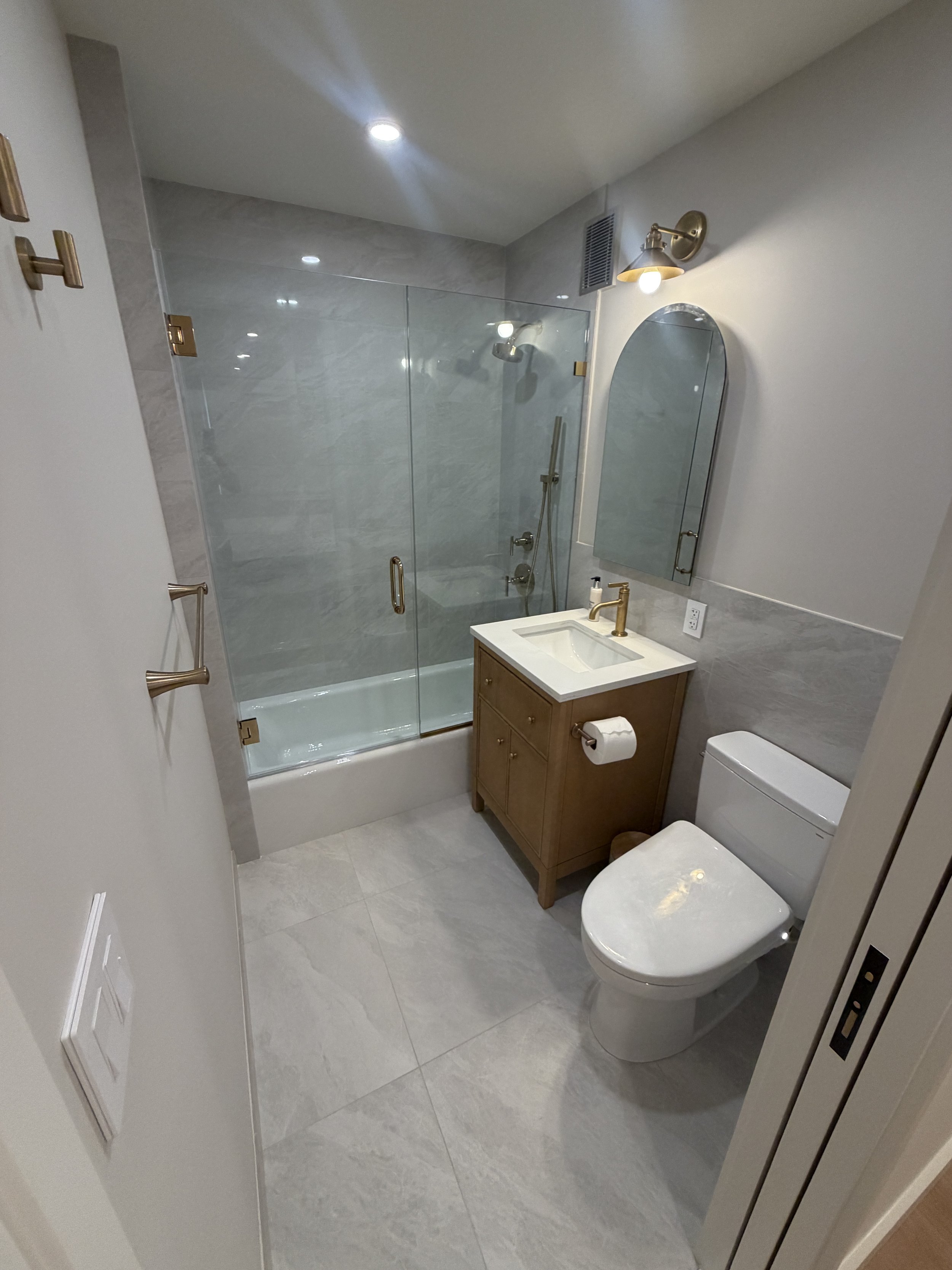 Mint bathroom renovation — bathroom gallery 68
