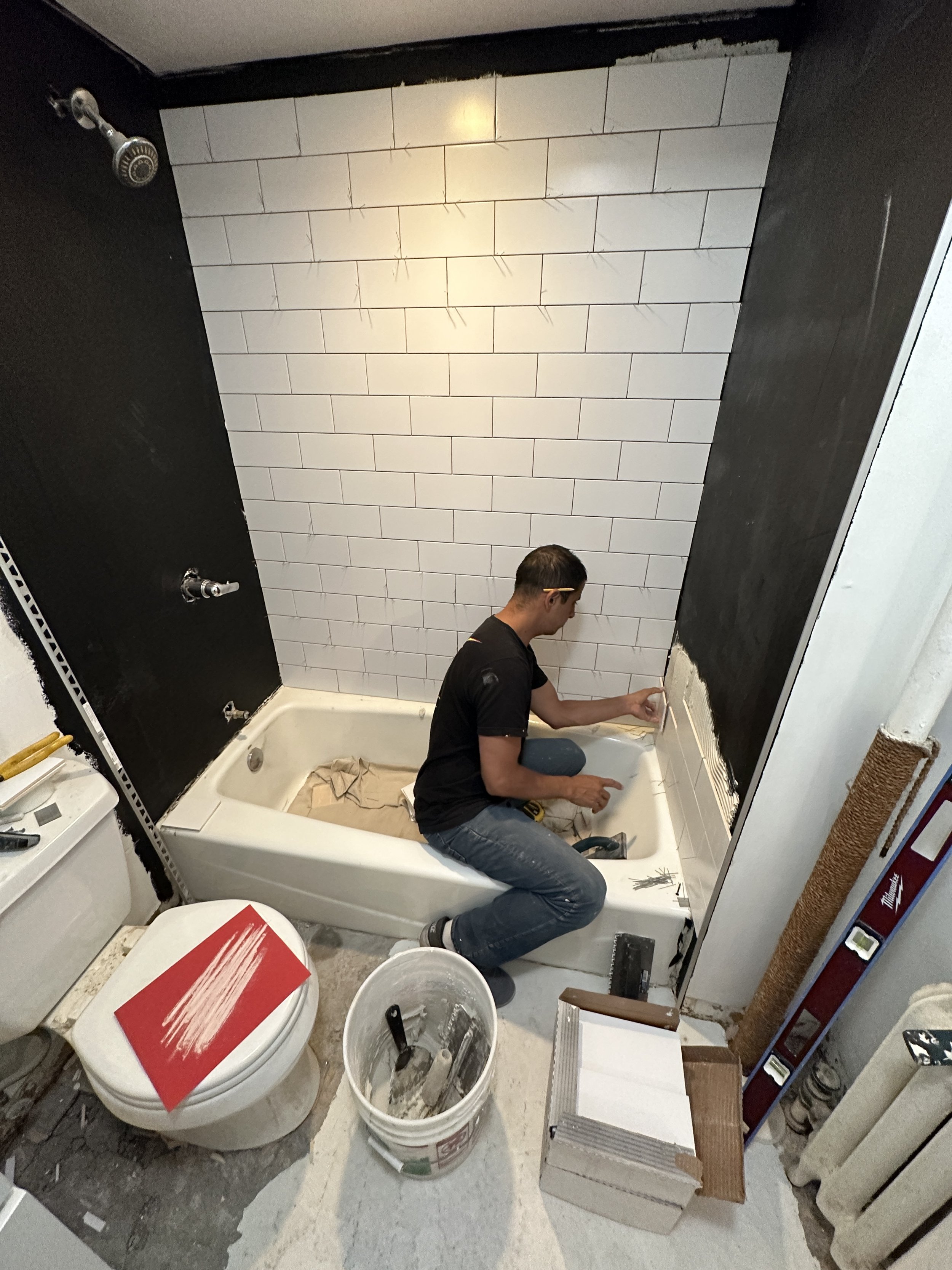 Mint bathroom renovation — bathroom gallery 14